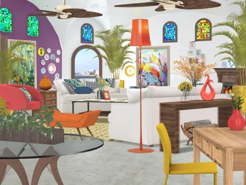 Salon de estilo latino
