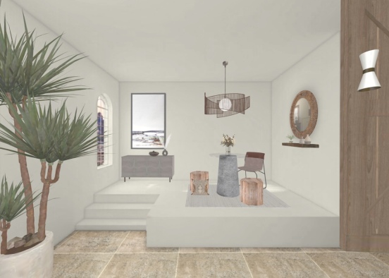 Comedor Design Rendering