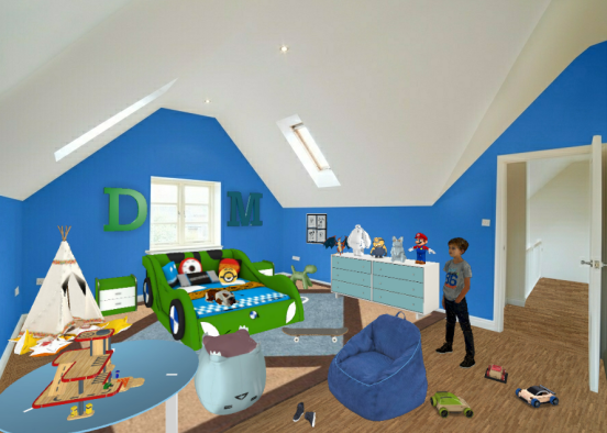 Little boys room Design Rendering