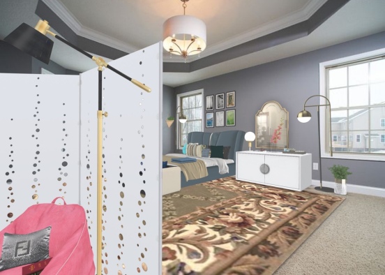 Just a modern little bedroom ❤️👏✨👌 Design Rendering
