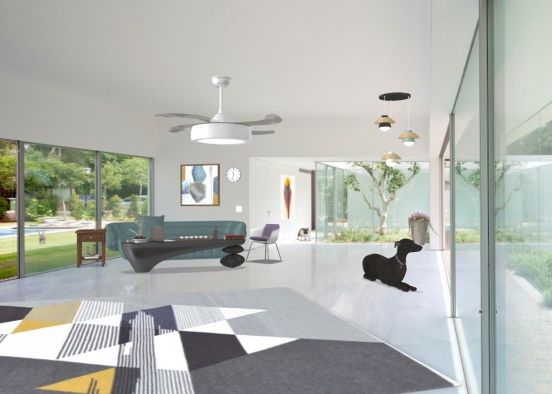 Living room ✨🌻📖 Design Rendering