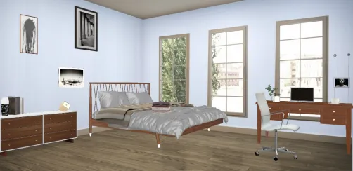 Teen room minimalistic 