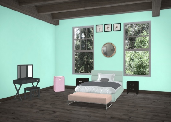 will you live in this room  Design Rendering