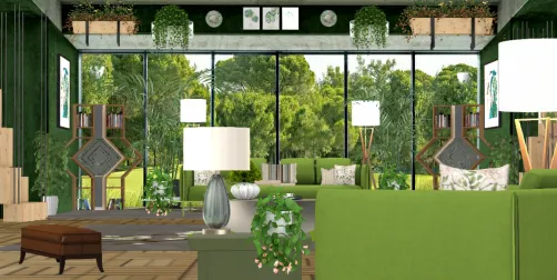 #URBANJUNGLESTYLECONTEST.  Concrete Jungle on a golf course