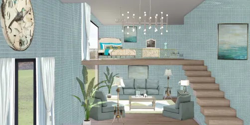 One bedroom loft. 