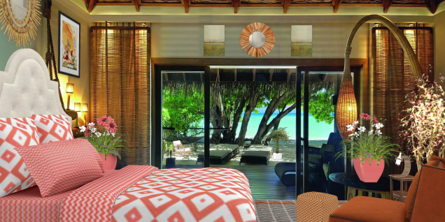 Orange Sherbert, Seaside Room
