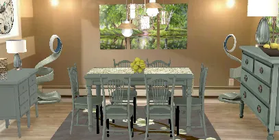 Country Dining Room