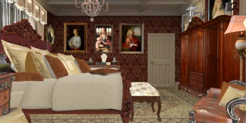 Victorian Era Bedroom. My take on it.