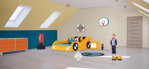 Chambre enfant garçon 6-8 ans