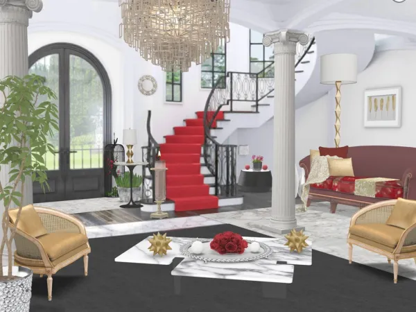 Professional interior design created with Homestyler 3D design software