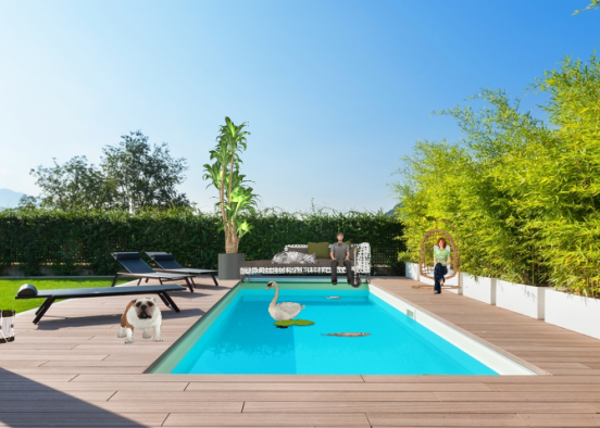 Garden Design Rendering