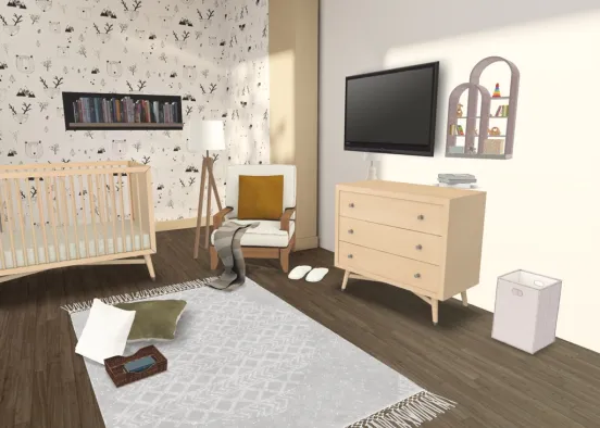 Baby’s room Design Rendering