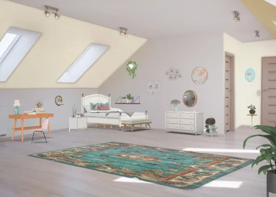 # moms bedroom Design Rendering