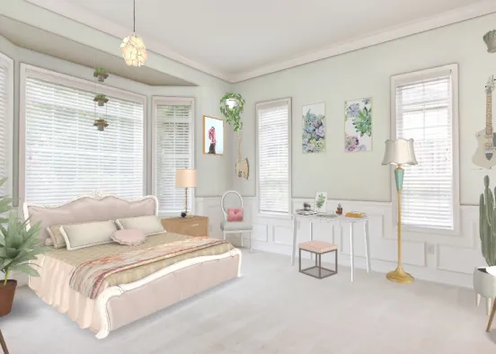 # dream bedroom Design Rendering