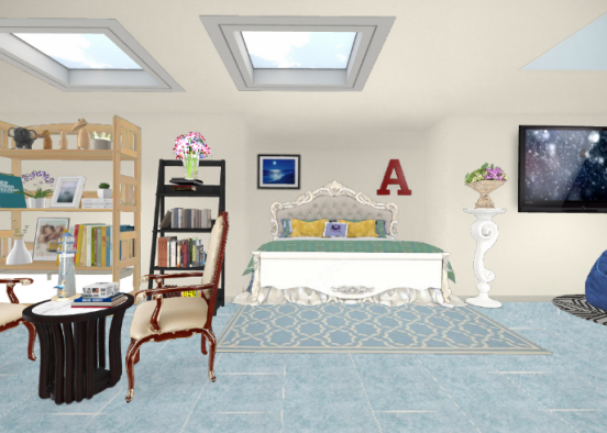 Aquata's room Design Rendering