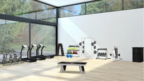 Gym weight rooms 