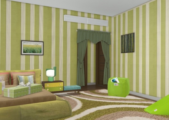 Green room! Design Rendering