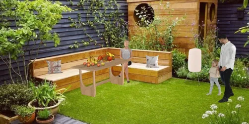 Уютный внутренний дворик