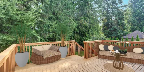 Веранда на опушке