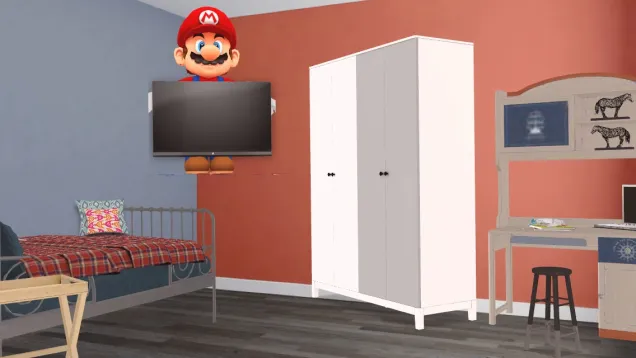 Mario! Boy bedroom!