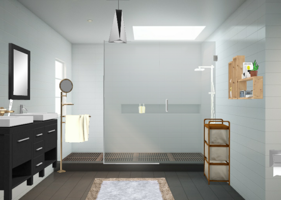 Banheiro New Home Design Rendering