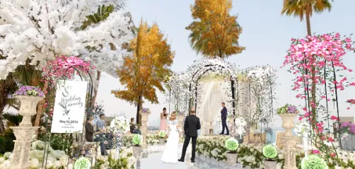 Outdoor weddings l
