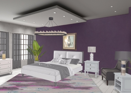 guest bedroom  Design Rendering