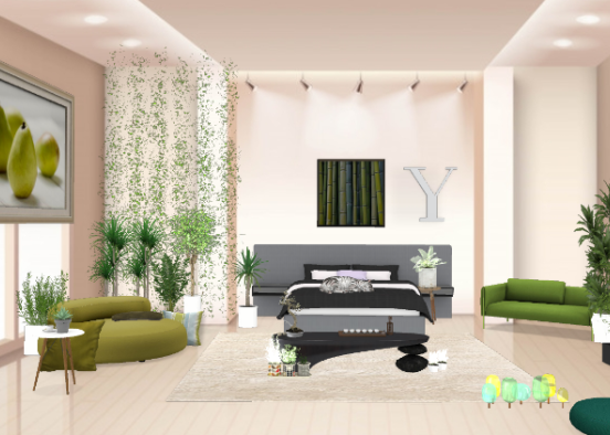 Greeny spaces of natural and peasness  Design Rendering