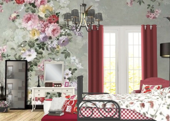 Floral country Design Rendering