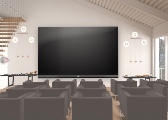 indoor theatres Design Rendering