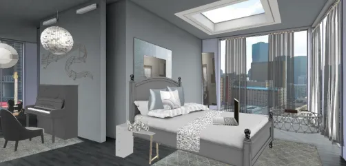 Silver Bedroom