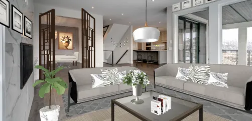 Designer Living Room