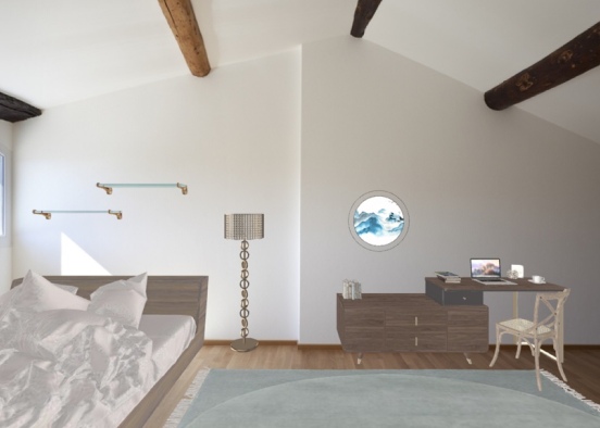 ♡︎ cozy summertime room ♡︎ Design Rendering