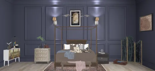 wizarding students bedroom 
