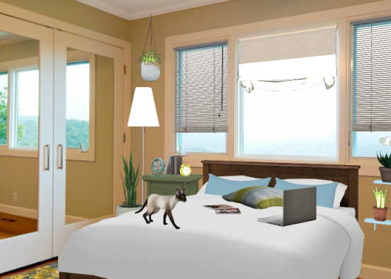Bedroom in Grenland Design Rendering