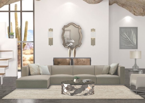 elegante soggiorno 🌵 Design Rendering