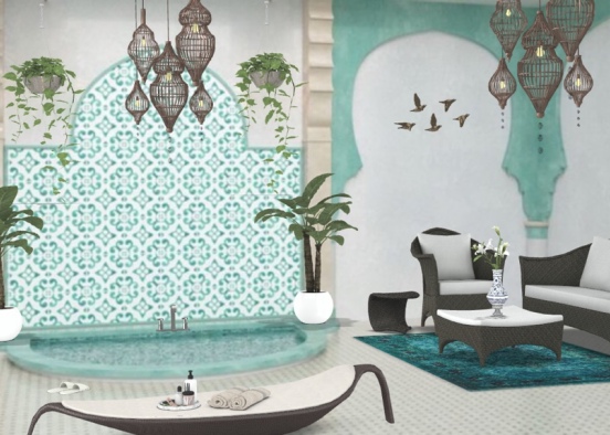 banho turco 🇹🇷 Design Rendering