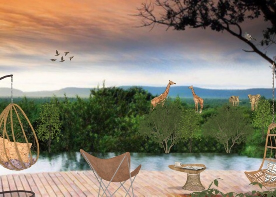 resort safari  Design Rendering