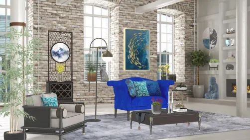 Zen living room  