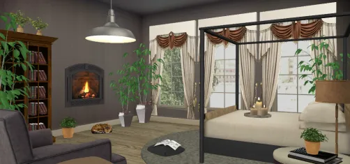 A peaceful bedroom 🕯