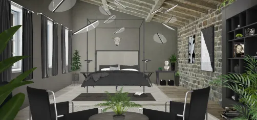 Masculine Bedroom 🖤