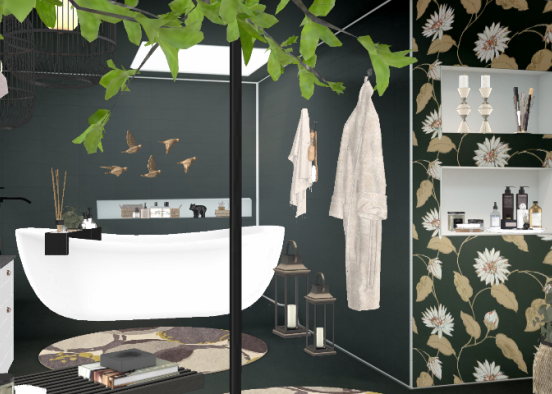 Bathroom of Dreams ☁️☁️☁️ Design Rendering