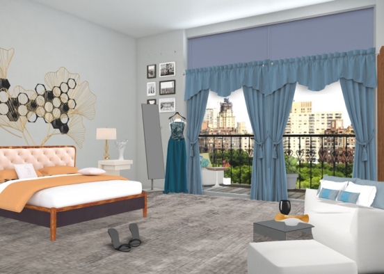 designer bedrooms  Design Rendering