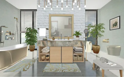 Baño de lujo
