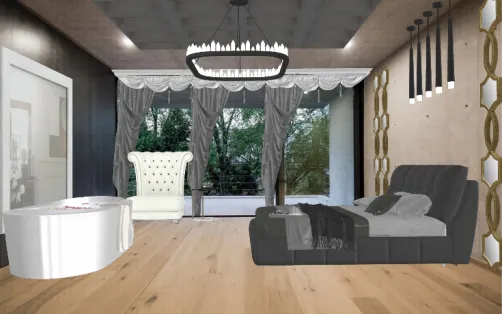 Apart,modern ,blacky style 