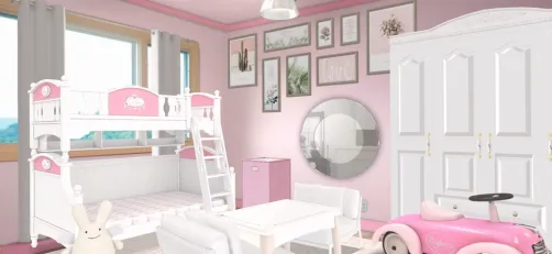 Twin Girls Toddler Bedroom