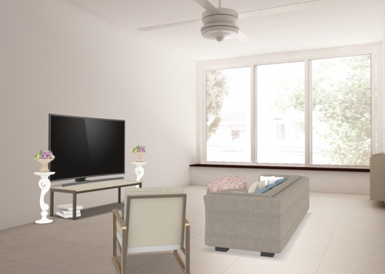living room suite Design Rendering