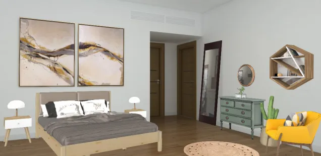 Nordic bedroom 