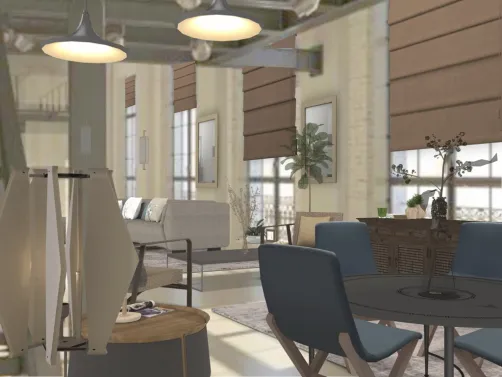 Morandi inspired interior 