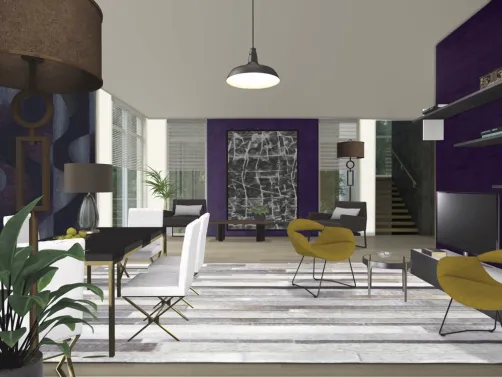 Coloured contemporary 